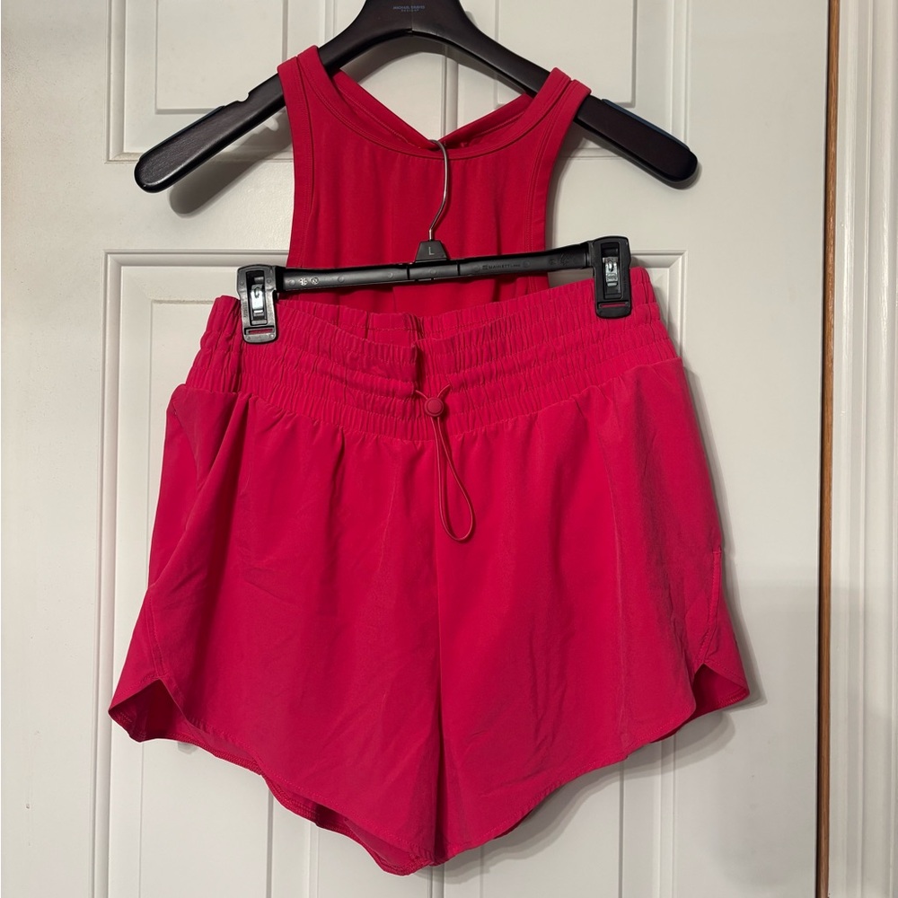 All in motion pink workout set
